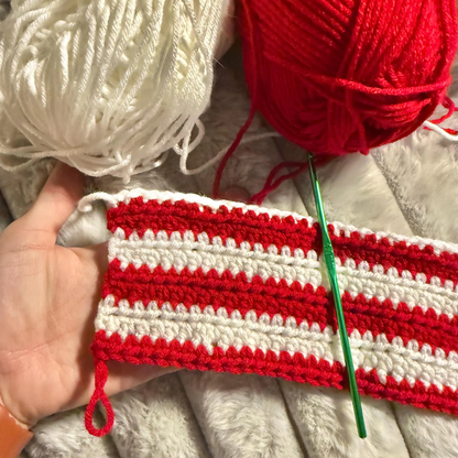 Easy Christmas Coffee Mug Cozy Crochet Pattern