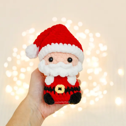 Jolly Santa Plush Crochet Pattern