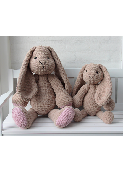 Biggie & Mini Bunnies Crochet Pattern