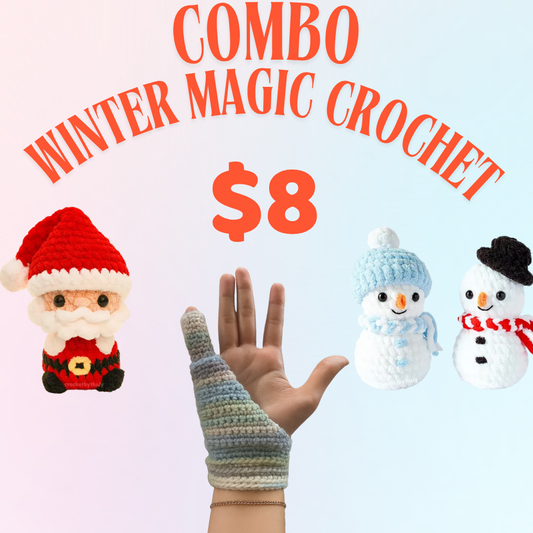 3-in-1 Winter Magic Crochet Pattern