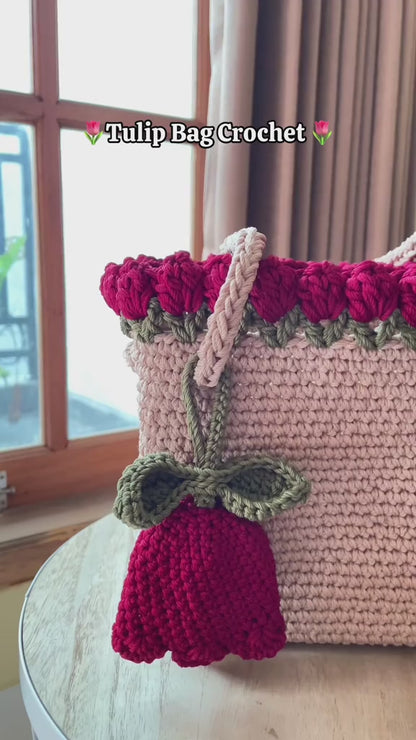 Tulip Tote Crochet Pattern
